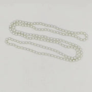 8mm Glass Artificial Pearl Knotted Sweater Chain Multi-layer Cheongsam Accessories 1 M 5 Long Necklace