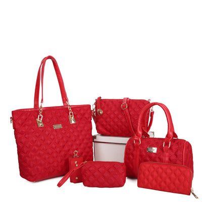 Multi-Piece Combination Women' Bag Nylon Embroidery Thread