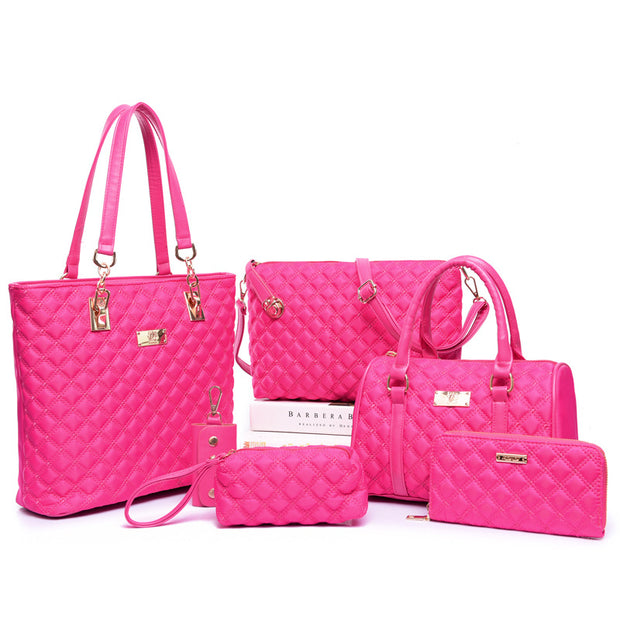 Multi-Piece Combination Women' Bag Nylon Embroidery Thread