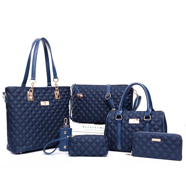 Multi-Piece Combination Women' Bag Nylon Embroidery Thread