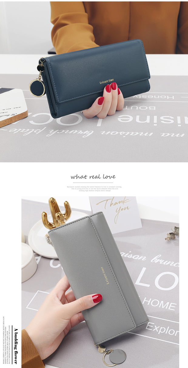 Korean Personality Pendant Small Fresh Multifunctional Student Wallet