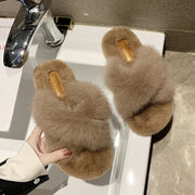 Cross fur slippers | Cross fur slippers | Cross fur slippers