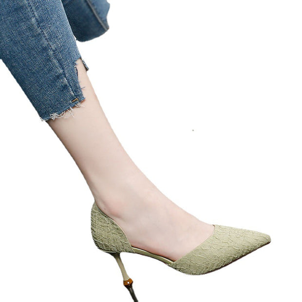 -match Small Pointed Single Shoes Summer | All-match Small 