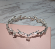 Eyebrow pendant full of rhinestones | Eyebrow pendant full | Eyebrow 