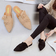 Suede pointed slippers | Suede pointed slippers| Suede pointed slipper