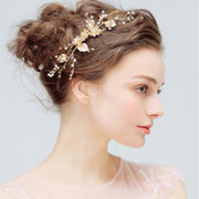 YS803 comb hair crystal diamond disc inserted bride wedding wedding co