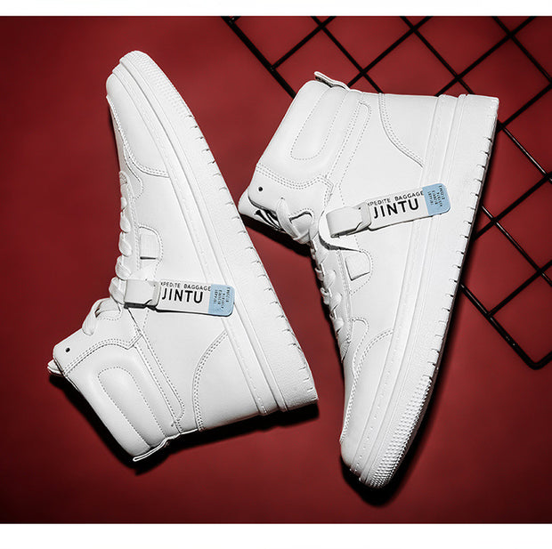 White Short Boots High-top sneakers | high-top sneakers!