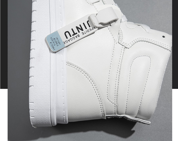 White Short Boots High-top sneakers | high-top sneakers!