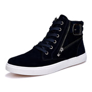 Men's Martin Boots Belt Buckle Trendy Men's Sneakers | male Pattern