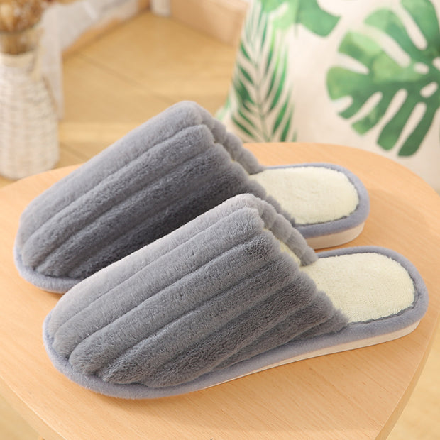 Winter Cotton Slippers Home Interior and Bowknot Autumn Winter Cotton