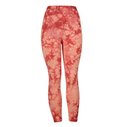 European And American Tie-dye Yoga Pants Women's High Waist Hip-lifting Sports Running Tight Fitness Pants Show Buttocks Leggings