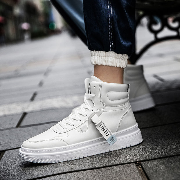 White Short Boots High-top sneakers | high-top sneakers!