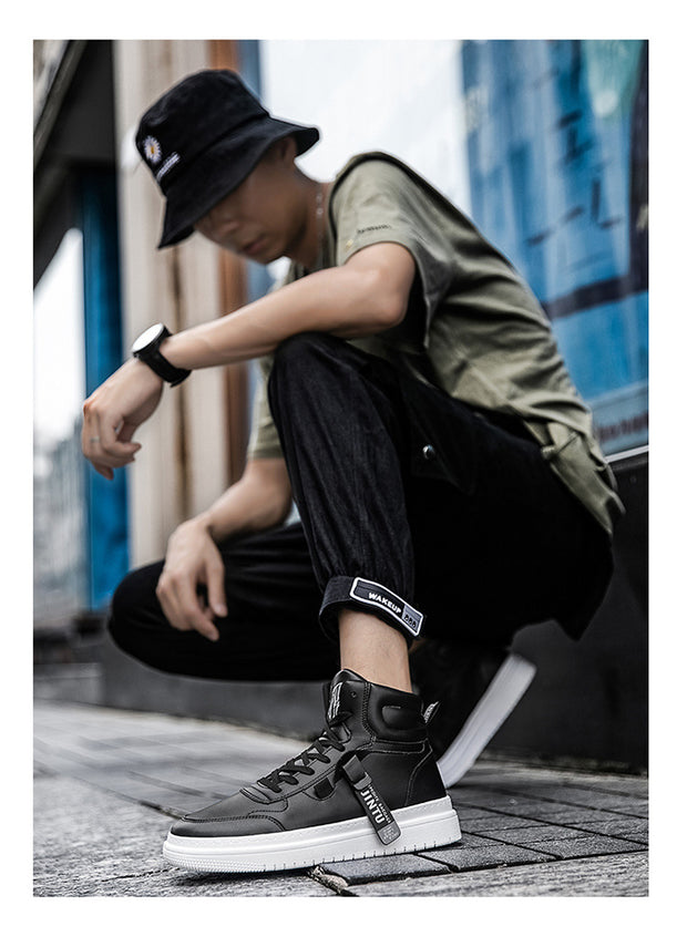 White Short Boots High-top sneakers | high-top sneakers!