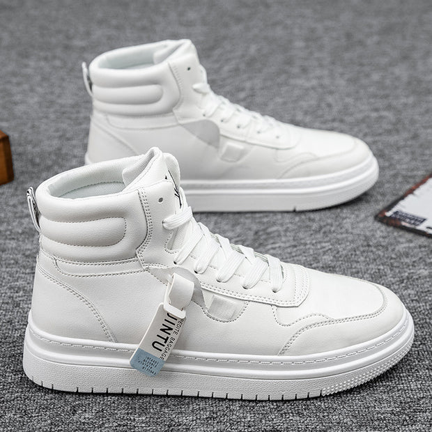 White Short Boots High-top sneakers | high-top sneakers!